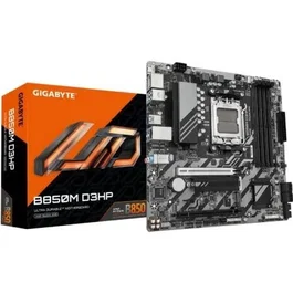 Gigabyte B850M D3HP Placa Base AMD AM5, Socket AM5, DDR5, PCIe 5.0, M.2 PCIe 5.0, Micro ATX, BIOS HyperTune, Modelo 9MB85MHP-00-G10